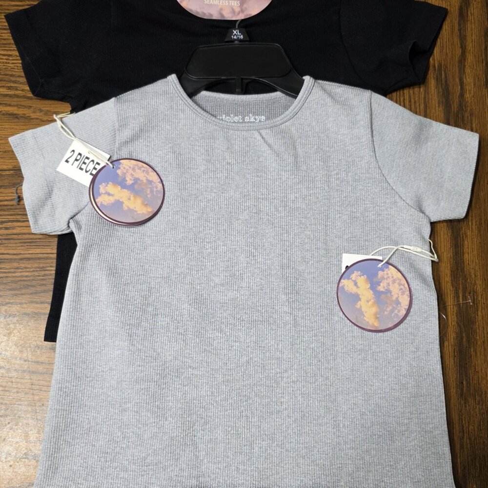 Violet Skye 2 Piece Crop Tops NWT